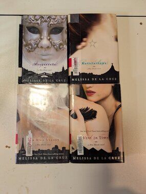 Lot of 4 Blue Bloods Series by Melissa de la Cruz Novels